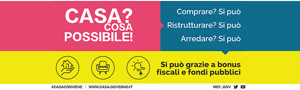 CASA CONVIENE - Campagna Informativa A Cura Del MEF