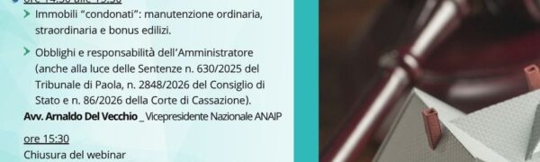 Immobili “condonati”: Manutenzione Ordinaria, Straordinaria E Bonus Edilizi.