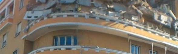 Crollo Lungotevere Flaminio Roma