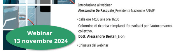 Colonnine Di Ricarica E Impianti Fotovoltaici Per L’autoconsumo Collettivo